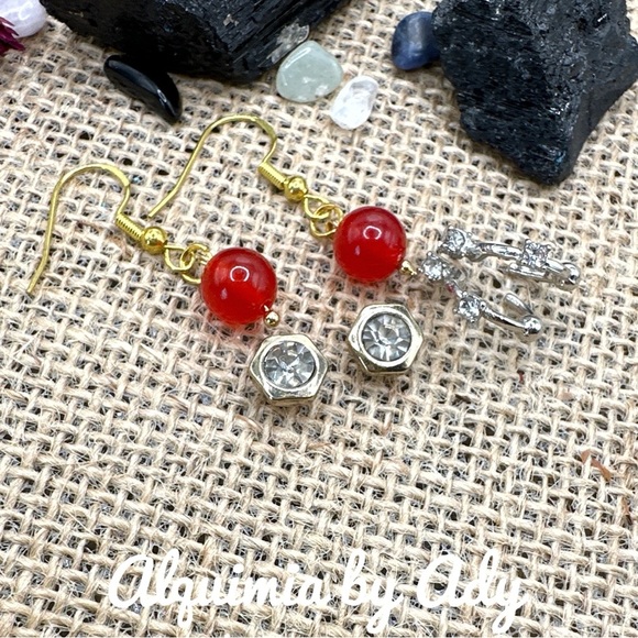 Vibrant yellow crystal big spheres dangle earrings - Picture 1 of 1